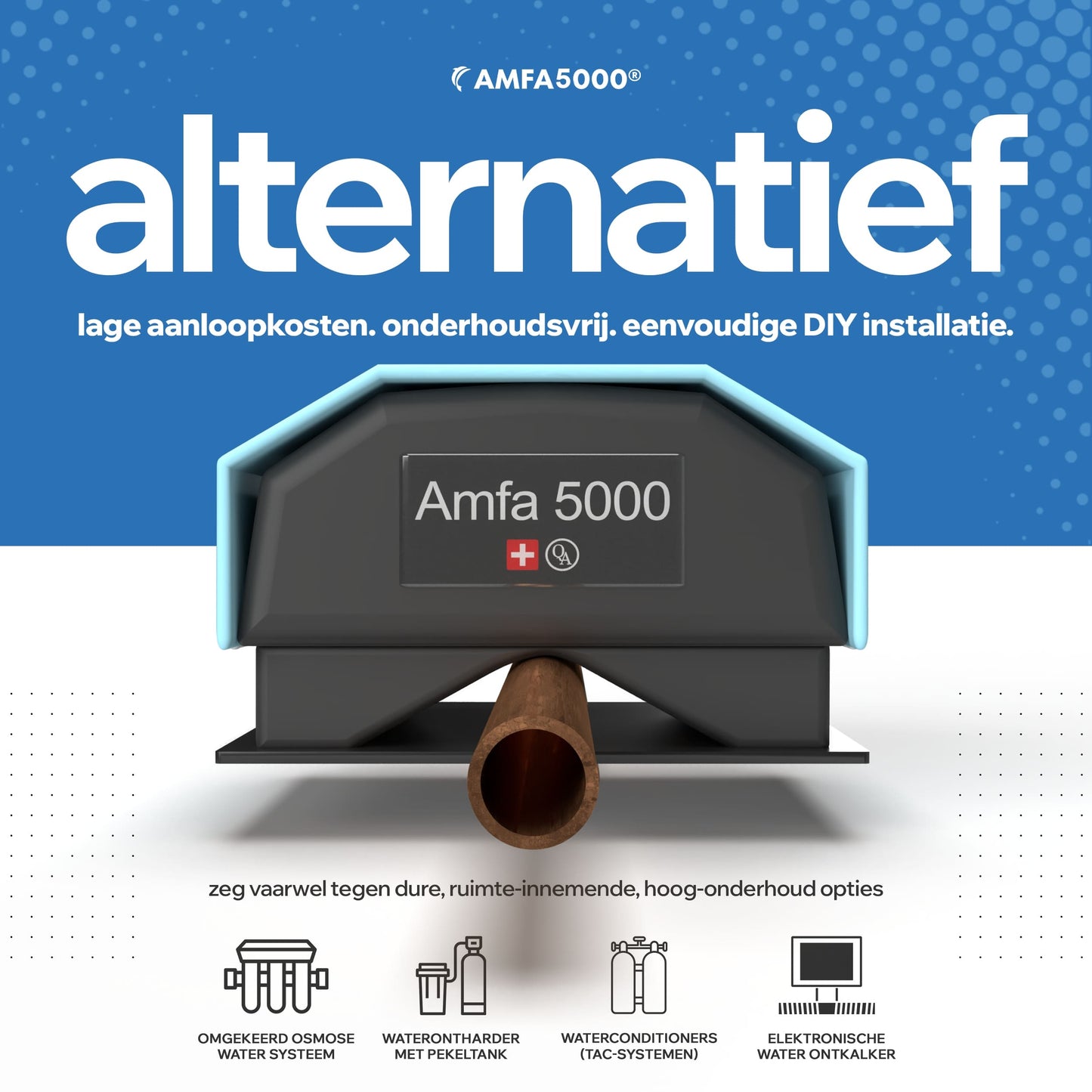 Amfa5000® - Alternative zum Wasserenthärter